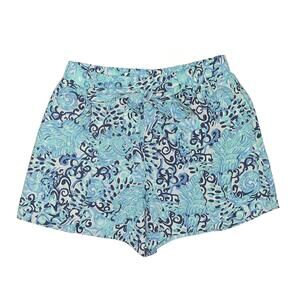 Lilly Pulitzer Size 0 Blue Print Women's Shorts
